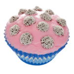 Snow Cap Blush Ice Cream Cupcakes